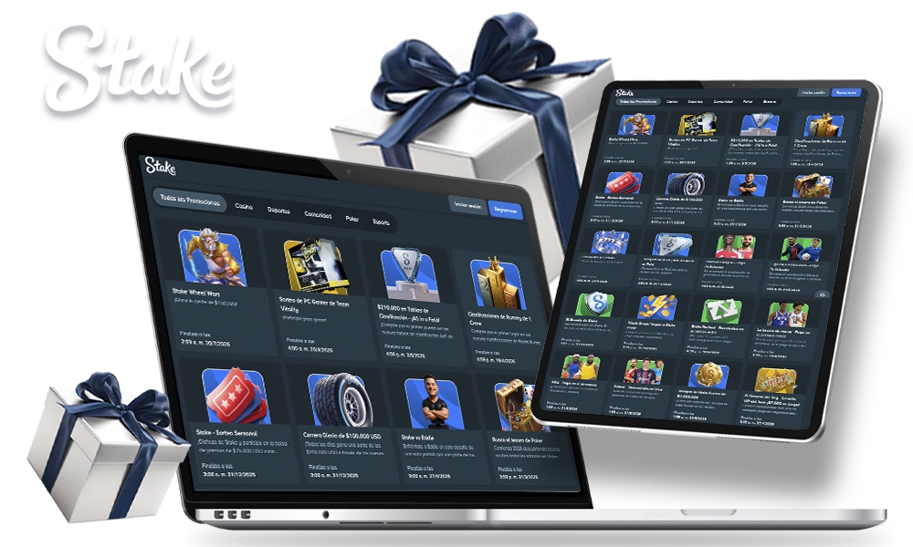 Bonos y promociones de Stake Argentina